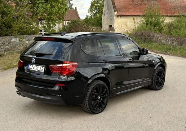 BMW X3 cena 77980 przebieg: 274000, rok produkcji 2012 z Ziębice małe 46